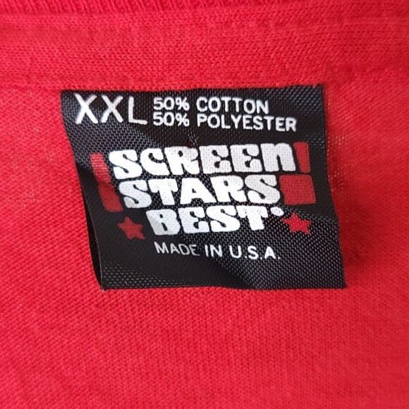 Hunt For The Lube Pretender T Shirt Vintage 90s Bermuda Made In USA Mens 2XL - Picture 5 of 6